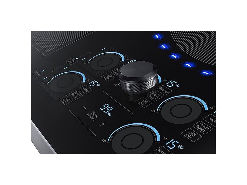 Samsung NZ36K7880US 36" Induction Cooktop In Stainless Steel
