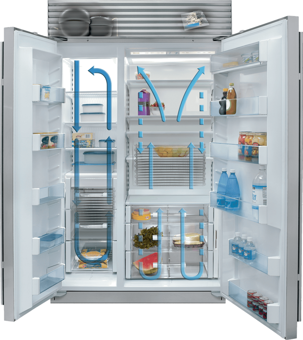 Sub-Zero BI48SSPH 48" Classic Side-By-Side Refrigerator/Freezer