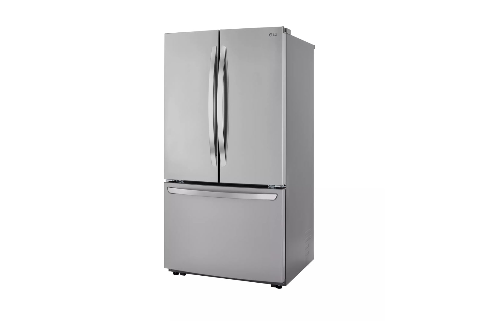 Lg LRFCC23D6S 23 Cu.Ft French Door, Counter-Depth, Non Dispense Refrigerator