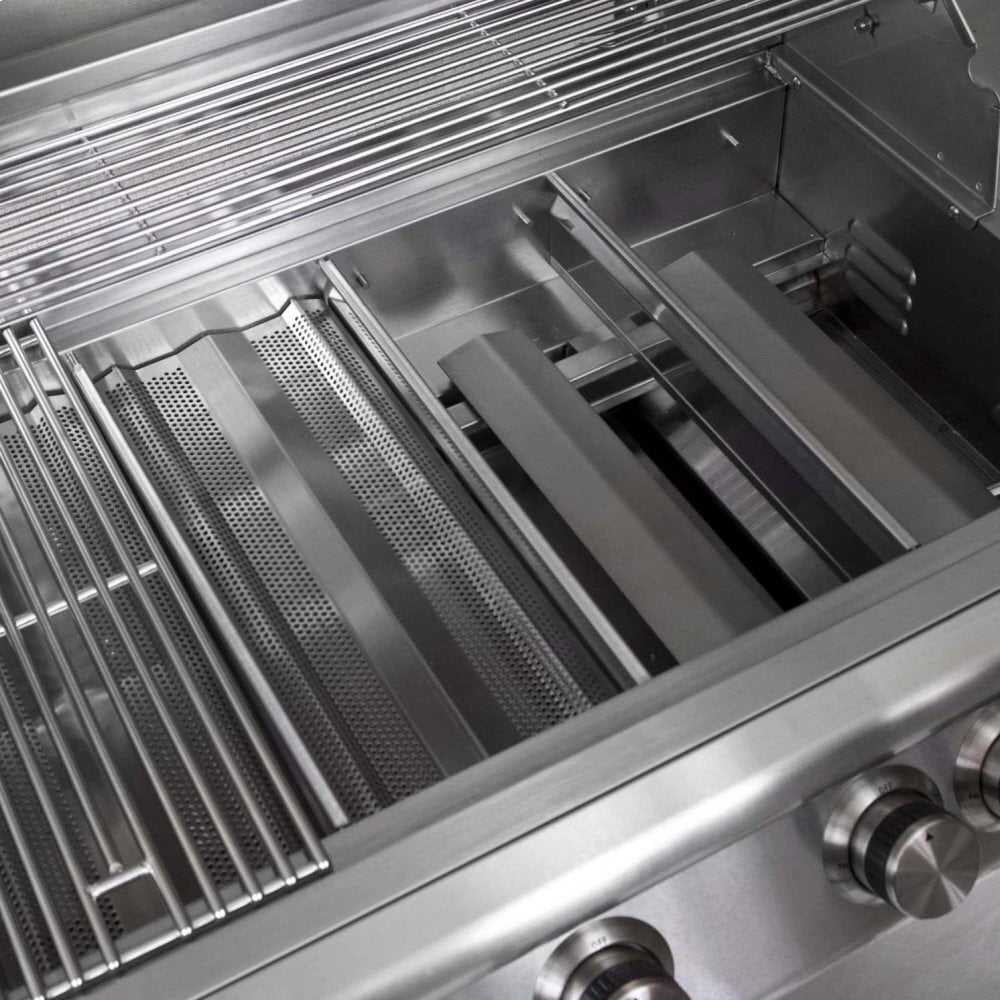 Blaze Grills BLZ4LTE2NG Blaze 32 Inch 4-Burner Lte Gas Grill With Rear Burner And Built-In Lighting System, With Fuel Type - Natural Gas