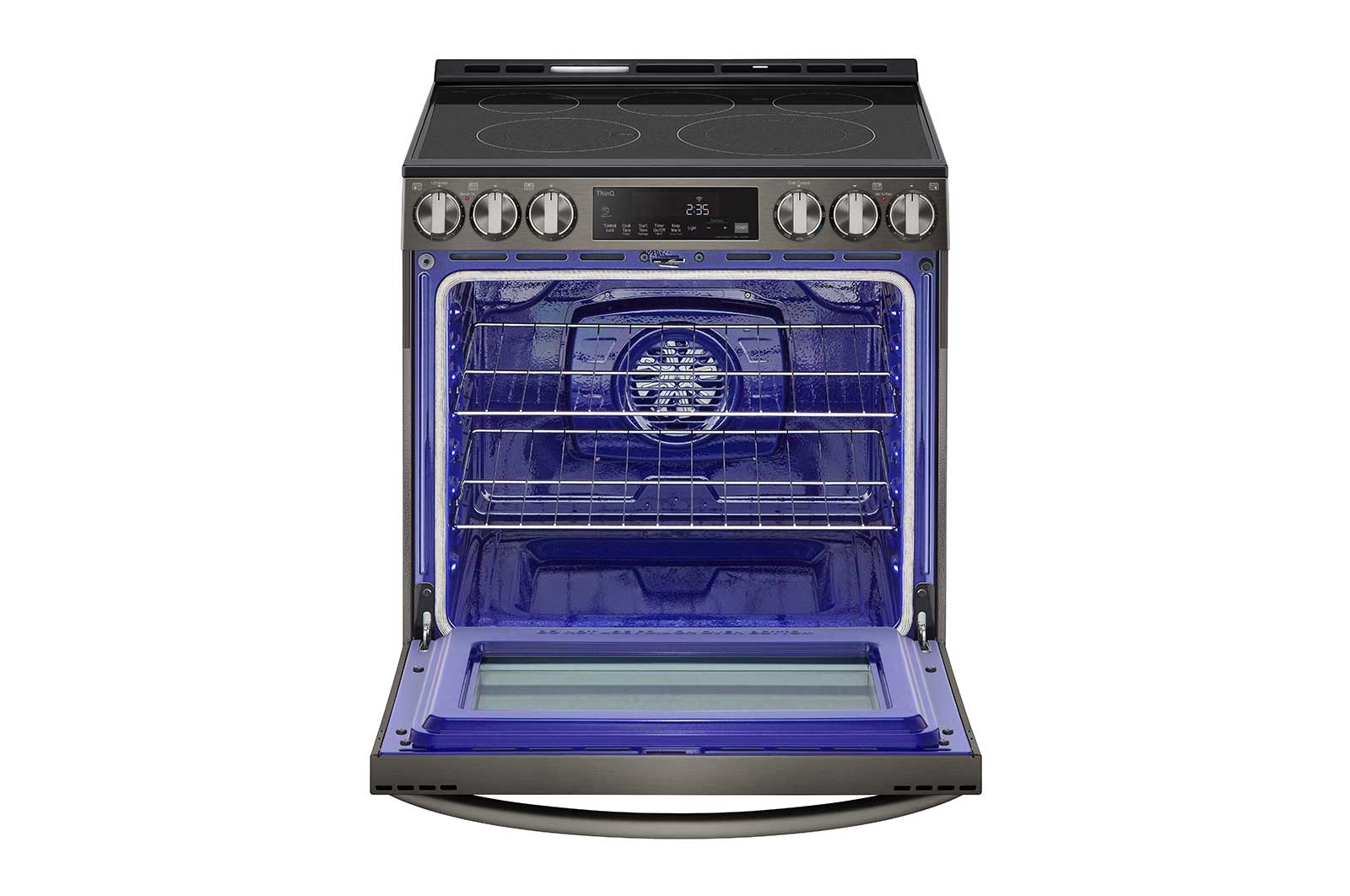 Lg LSEL6333D 6.3 Cu Ft. Smart Wi-Fi Enabled Fan Convection Electric Slide-In Range With Air Fry & Easyclean®