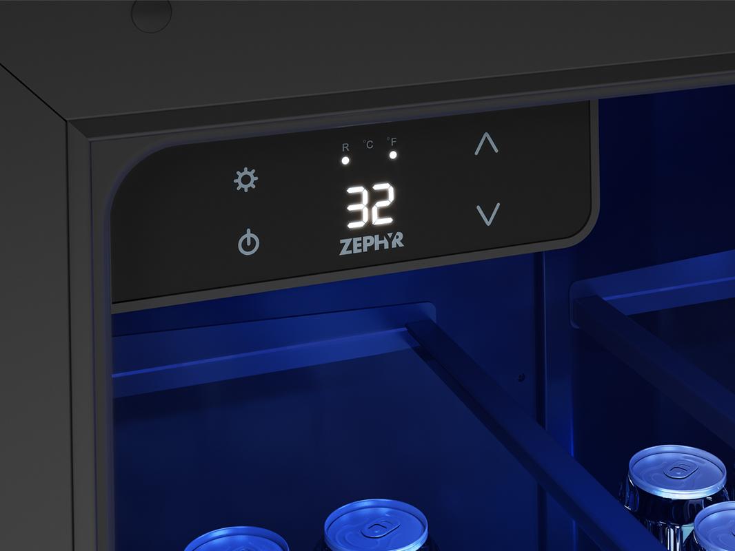 Zephyr PRKB24C01AG 24" Kegerator & Beverage Cooler