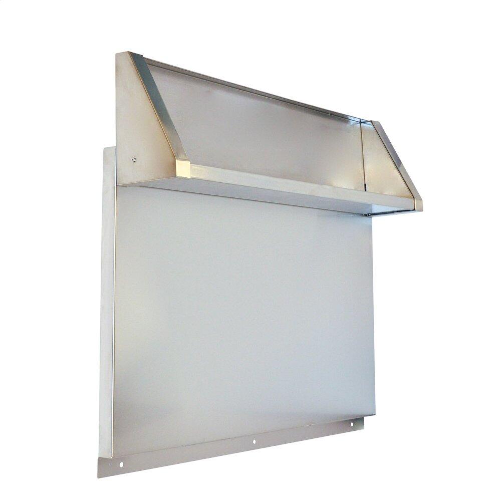Kitchenaid W10225949 Stainless Steel Backsplash With Dual Position Shelf - Other