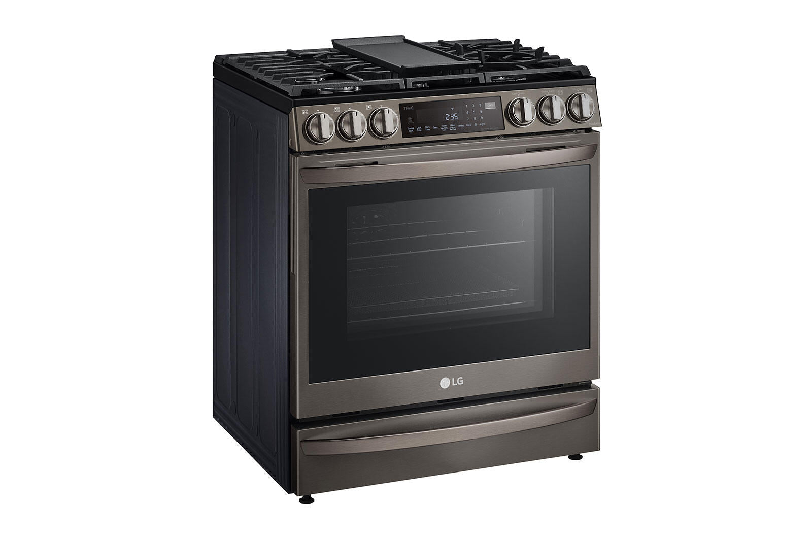 Lg LSGL6337D 6.3 Cu Ft. Smart Wi-Fi Enabled Probake Convection® Instaview™ Gas Slide-In Range With Air Fry