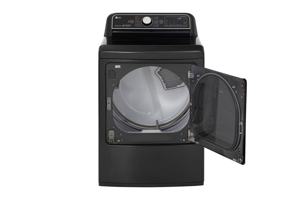 Lg DLEX7900BE 7.3 Cu.Ft. Smart Wi-Fi Enabled Electric Dryer With Turbosteam™