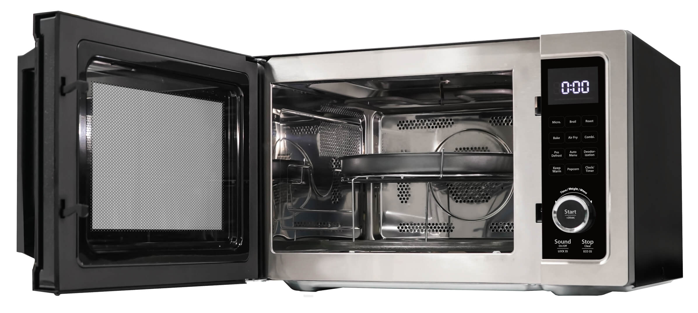 Danby DDMW1061BSS6 Danby 5 In 1 Multifunctional Microwave Oven With Air Fry, Convection Roast/Bake, Broil/Grill, Combination Cooking