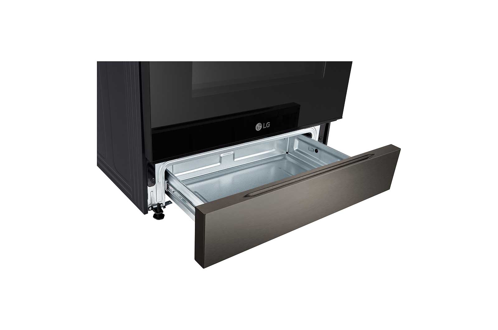 Lg LSEL6333D 6.3 Cu Ft. Smart Wi-Fi Enabled Fan Convection Electric Slide-In Range With Air Fry & Easyclean®