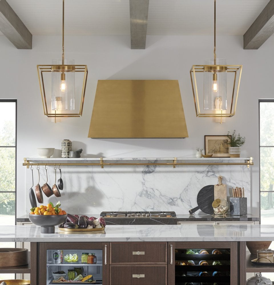 Monogram ZVC48DNB1 Monogram 48" Custom Brass Hood