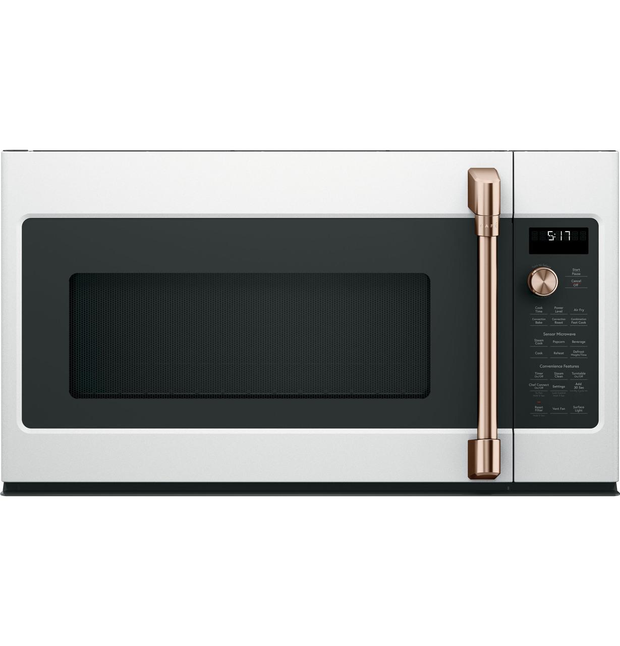 Cafe CVM517P4RW2 Café™ 1.7 Cu. Ft. Convection Over-The-Range Microwave Oven