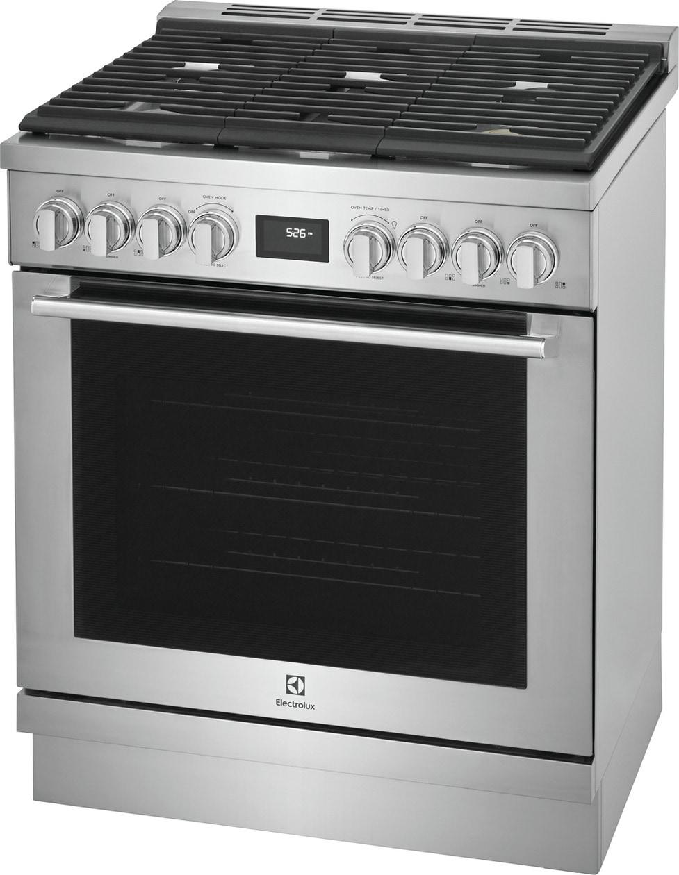 Electrolux ECFG3068AS Electrolux 30" Front Control Freestanding Gas Range