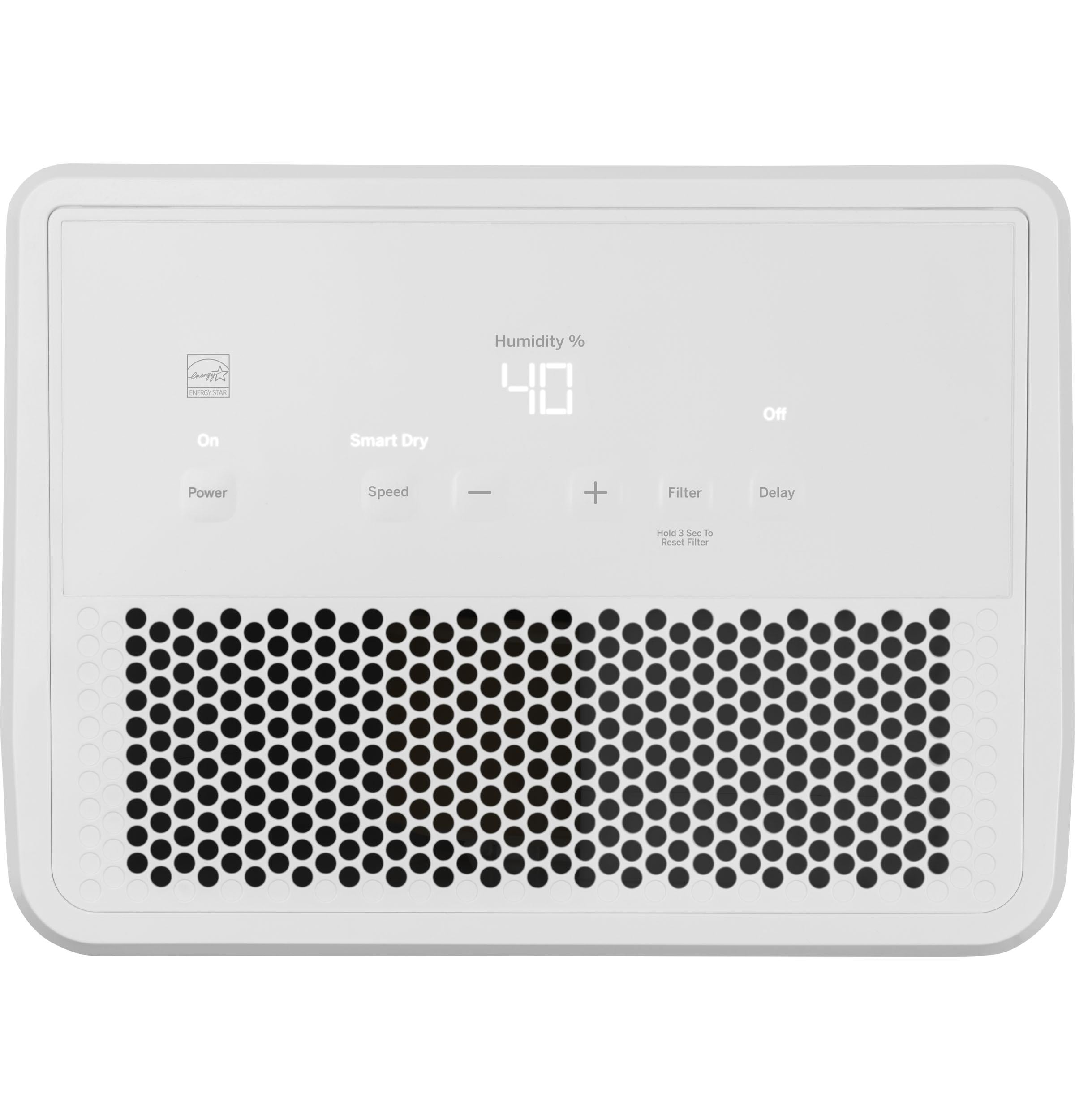 Ge Appliances ADHR35LB Ge® 35 Pint Energy Star® Portable Dehumidifier With Smart Dry For Very Damp Spaces