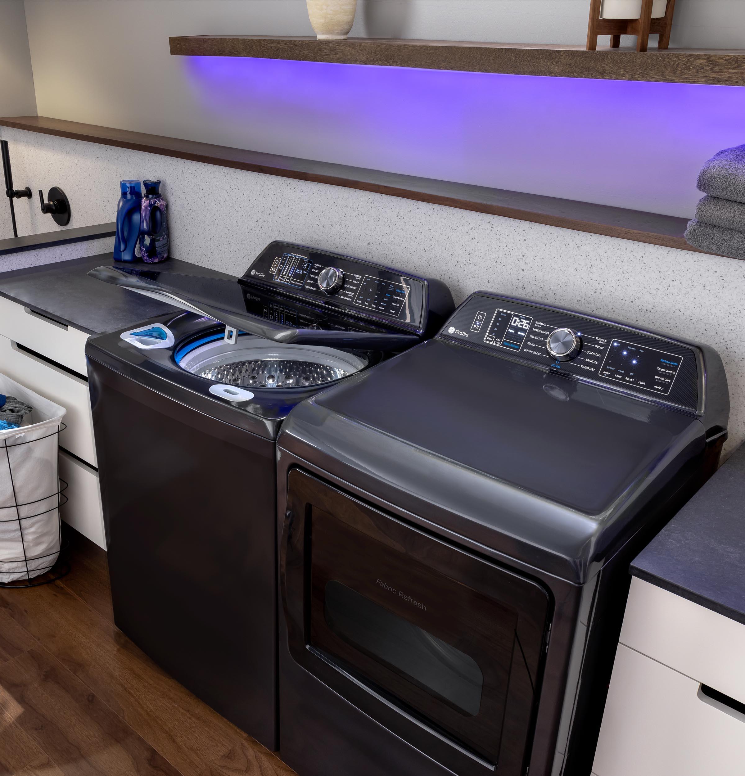 Ge Appliances PTD90GBPTDG Ge Profile™ 7.3 Cu. Ft. Capacity Smart Gas Dryer With Fabric Refresh