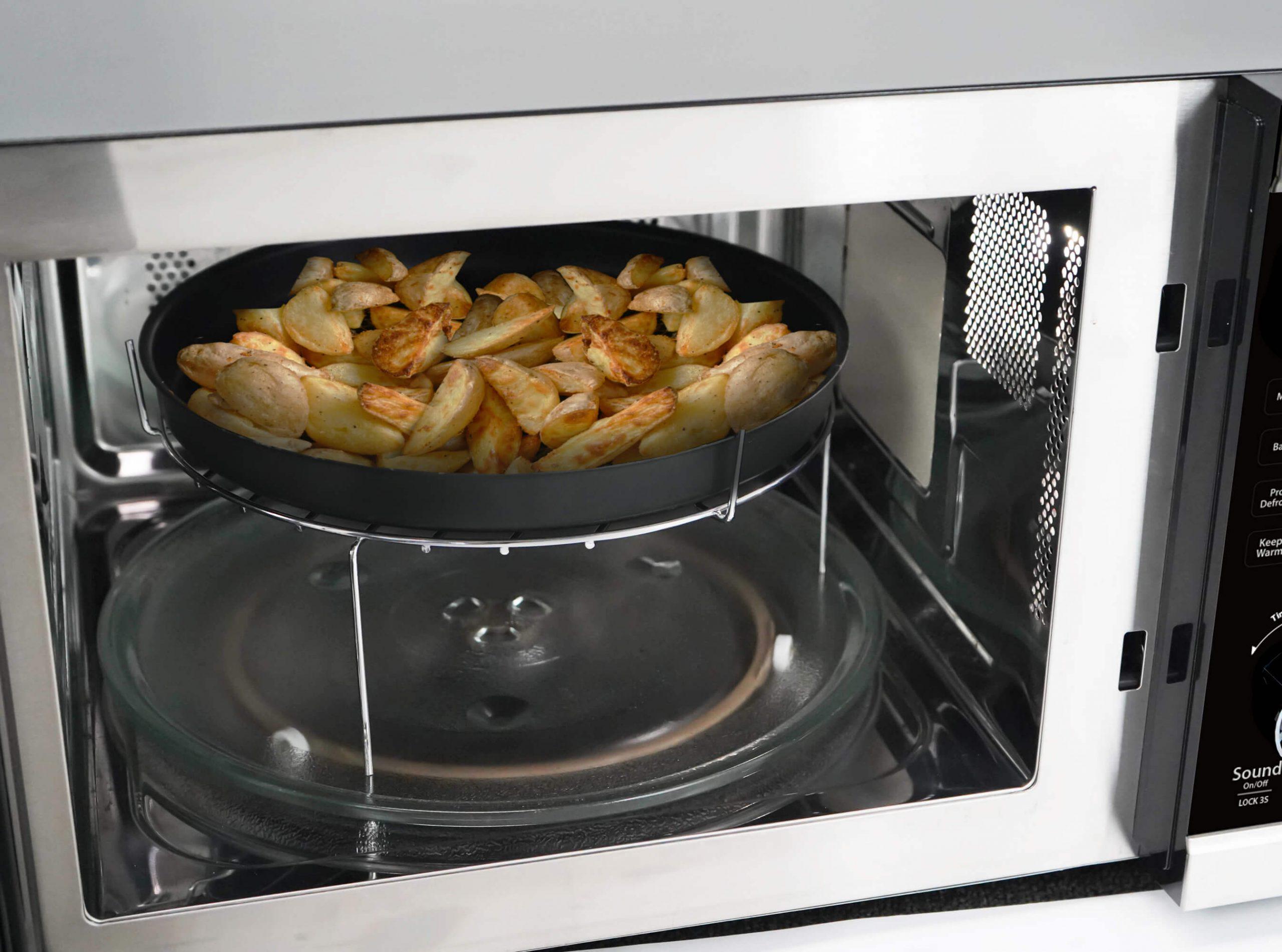 Danby DDMW1061BSS6 Danby 5 In 1 Multifunctional Microwave Oven With Air Fry, Convection Roast/Bake, Broil/Grill, Combination Cooking
