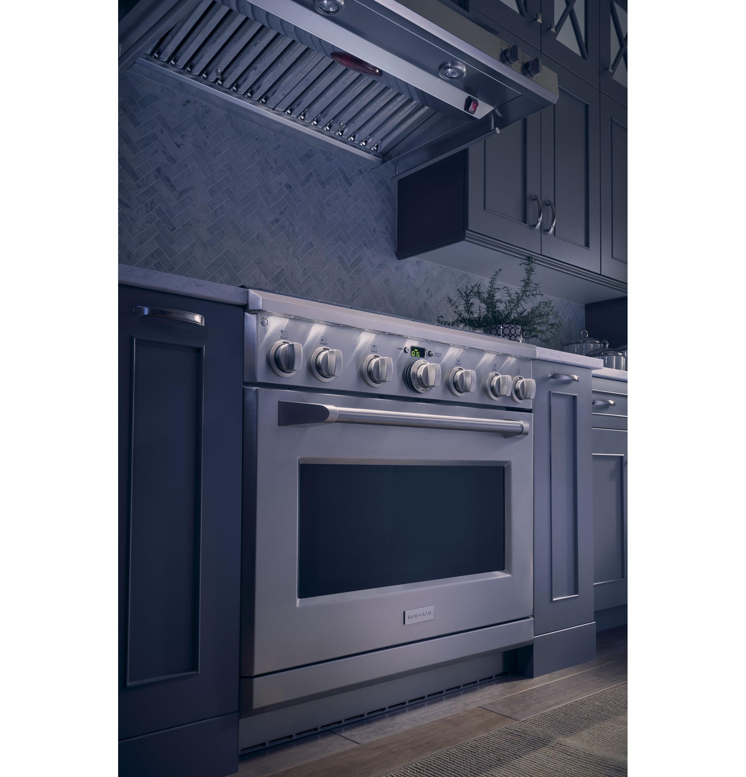 Monogram ZV48SSJSS Monogram 48" Stainless Steel Professional Hood