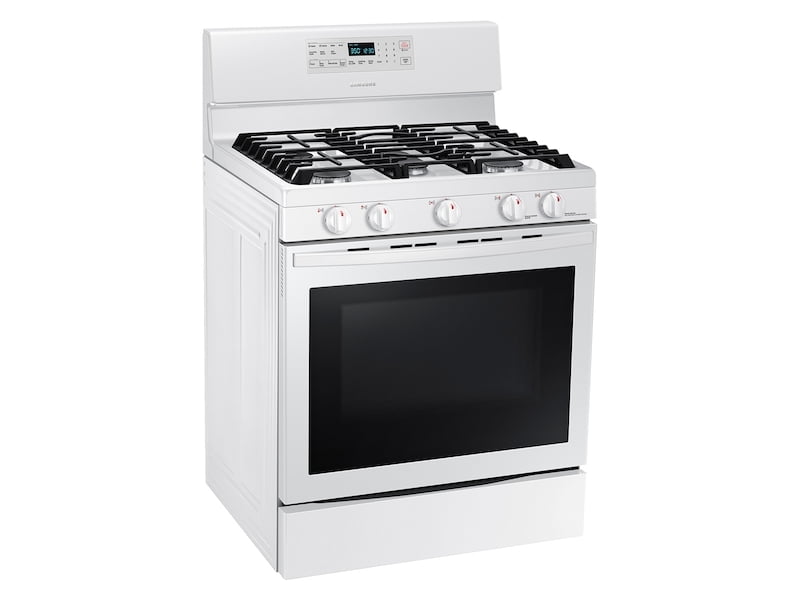 Samsung NX58T5601SW 5.8 Cu. Ft. Freestanding Gas Range With Convection In White