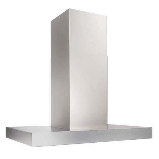 Best Range Hoods ICB3I36SBS Ispira 36-In. 650 Max Cfm Stainless Steel Island Range Hood With Purled™ Light System And Brushed Grey Glass