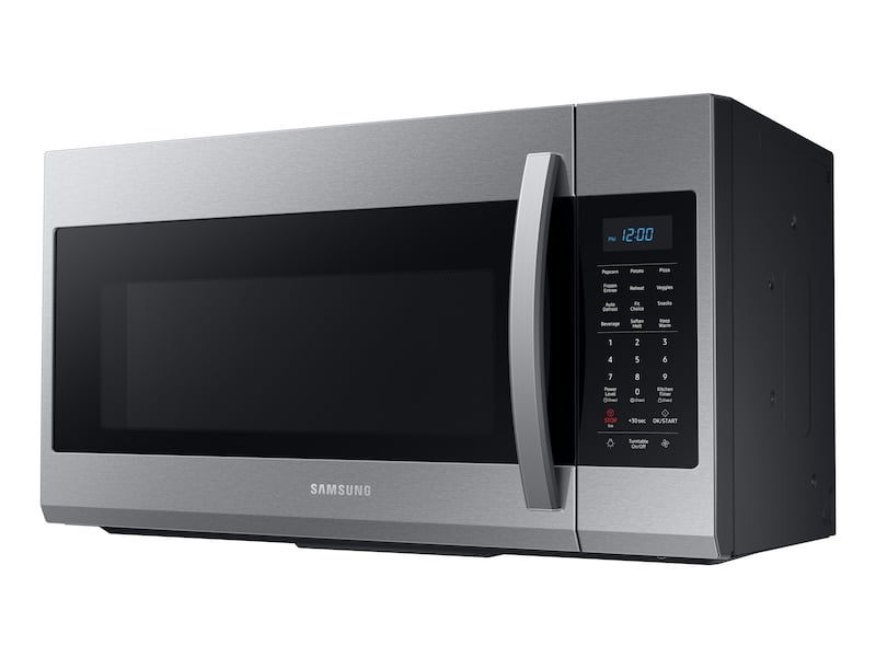 Samsung ME19R7041FS 1.9 Cu Ft Over The Range Microwave With Sensor Cooking In Stainless Steel