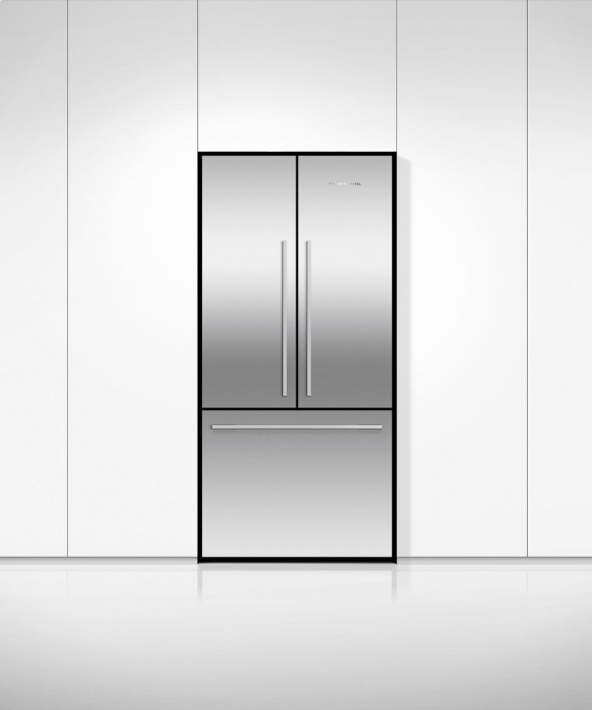 Fisher & Paykel RF170ADX4N Freestanding French Door Refrigerator Freezer, 32", 17 Cu Ft
