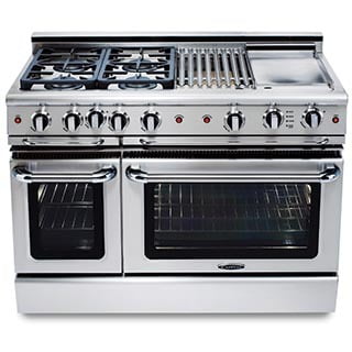 Capital GSCR488 Precision 48" Gas Self Clean Range