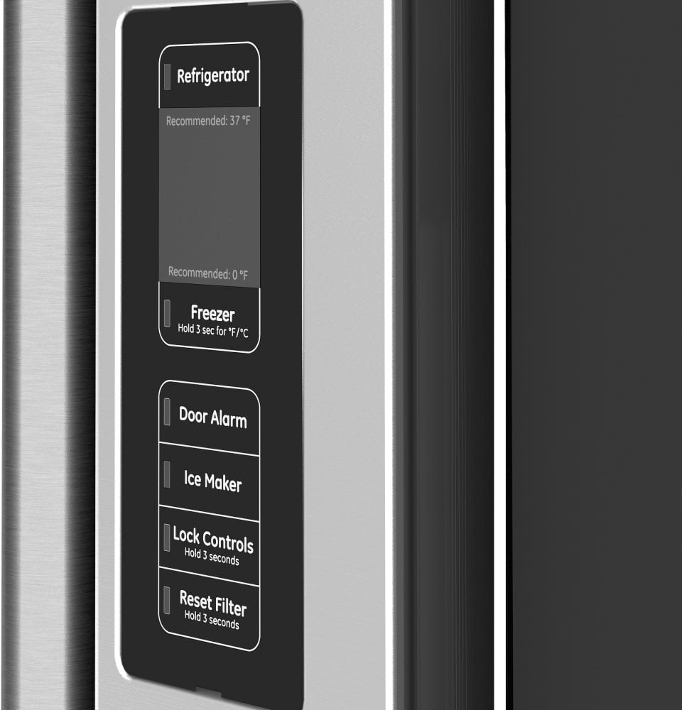 Cafe CWE23SP2MS1 Café Energy Star® 23.1 Cu. Ft. Smart Counter-Depth French-Door Refrigerator