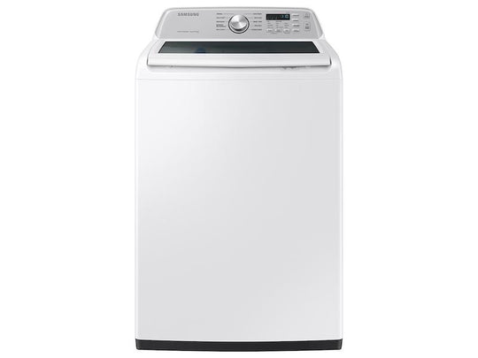 Samsung WA46CG3505AW 4.6 Cu. Ft. Large Capacity Smart Top Load Washer With Activewave™ Agitator And Active Waterjet In White