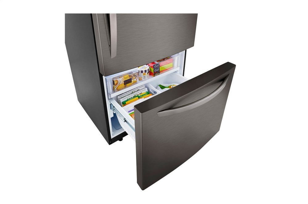 Lg LRDCS2603D 26 Cu. Ft. Bottom Freezer Refrigerator