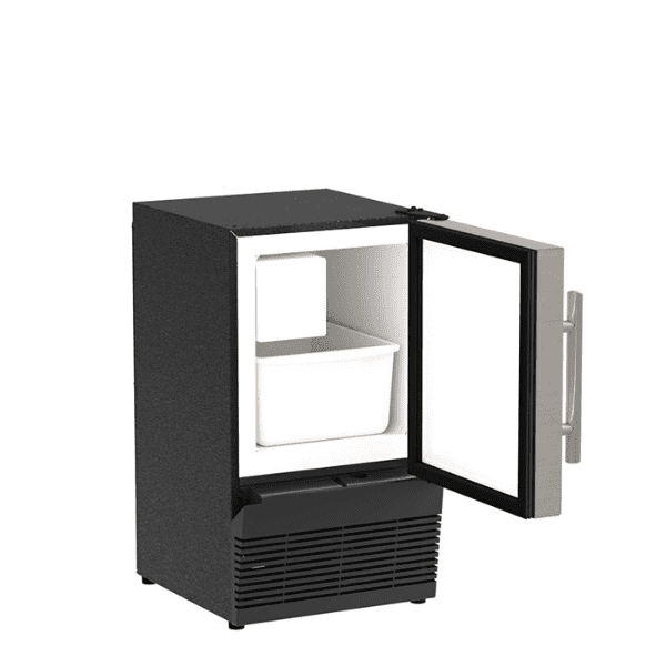 Marvel MACR214SS01A 14-In Low Profile Compact Crescent Ice Machine With Door Style - Stainless Steel