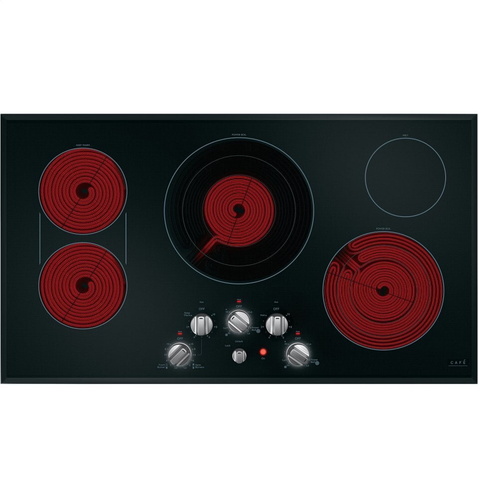 Cafe CEP70362MS1 Café 36" Knob-Control Electric Cooktop