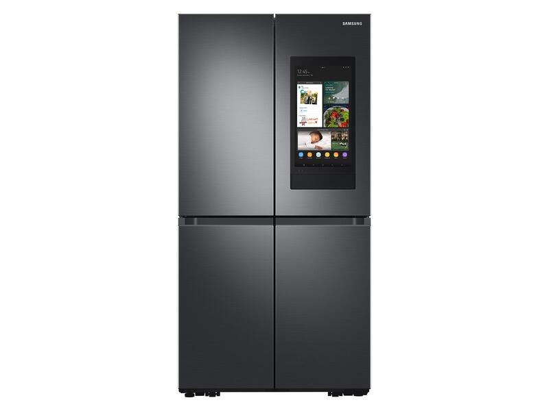 Samsung RF23A9771SG 23 Cu. Ft. Smart Counter Depth 4-Door Flex™ Refrigerator With Family Hub™ And Beverage Center In Black Stainless Steel