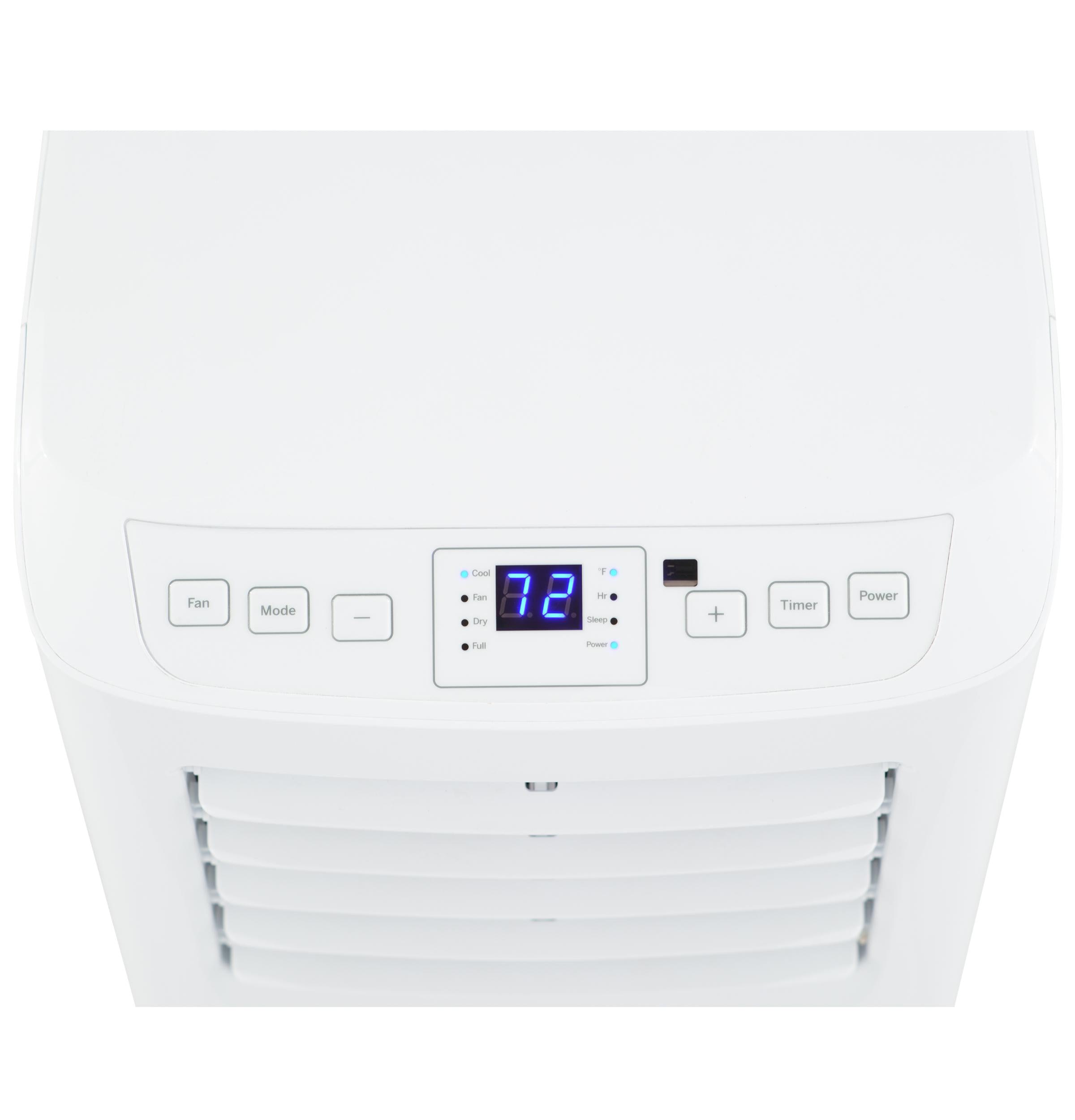 Ge Appliances APFD05JASW Ge® 5,100 Btu Portable Air Conditioner With Dehumidifier And Remote, White
