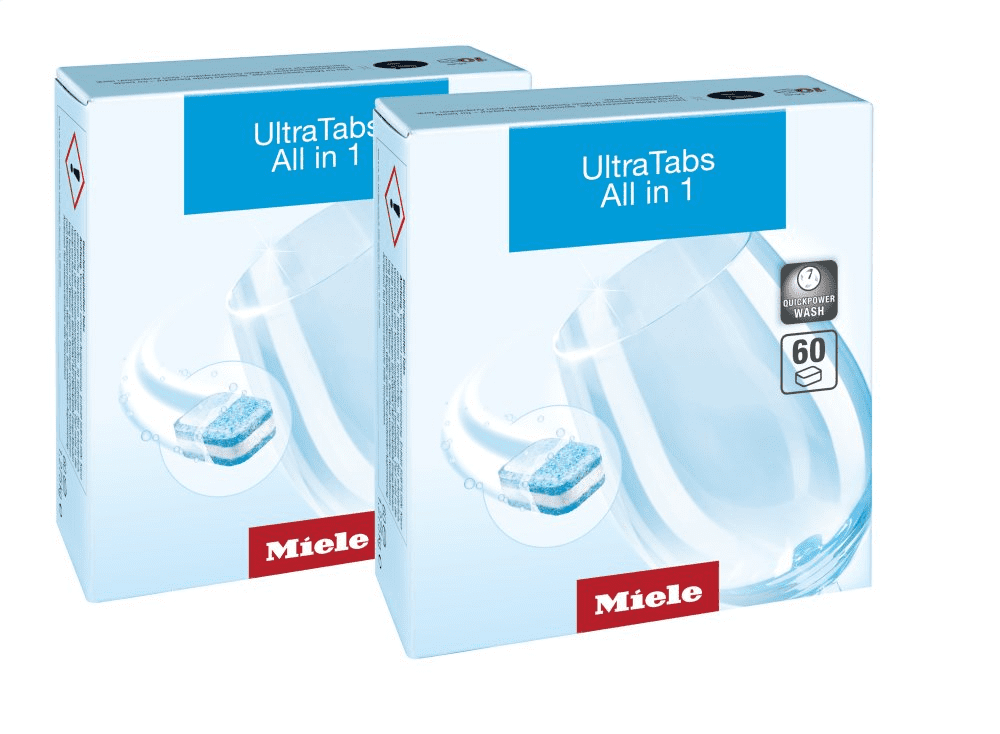 Miele GSCL1206T Gs Cl 1206 T - Ultratabs Set, 120 Tabs For Excellent Cleaning Results In Miele Dishwashers.