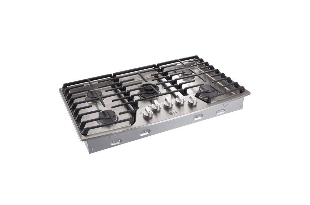 Lg LSCG367ST Lg Studio 36'' Gas Cooktop
