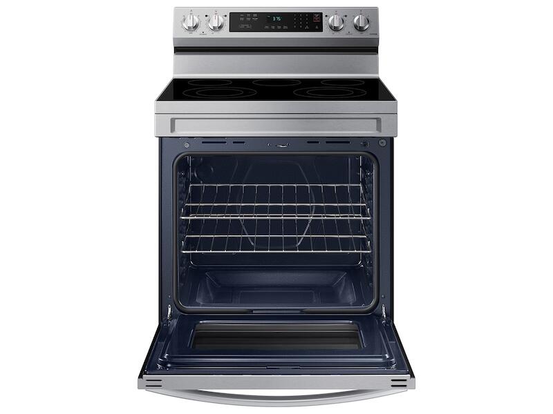 Samsung NE63A6311SS 6.3 Cu. Ft. Smart Freestanding Electric Range With Rapid Boil™ & Self Clean In Stainless Steel