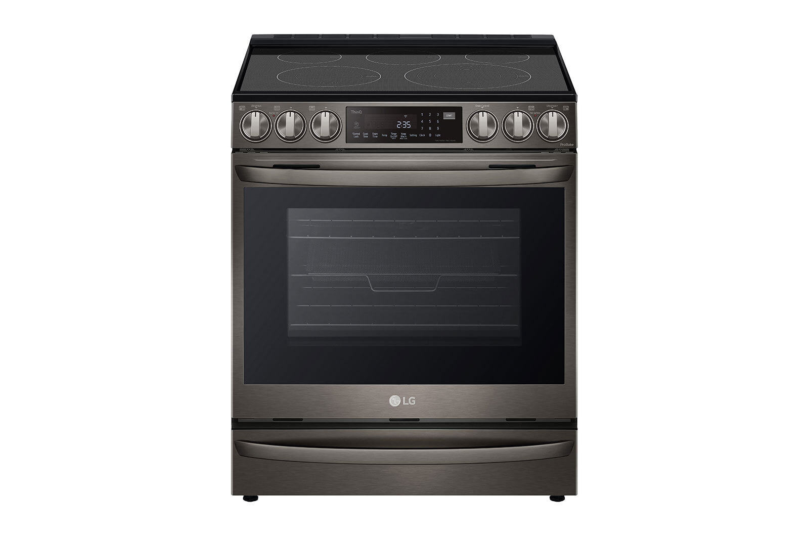 Lg LSEL6337D 6.3 Cu Ft. Smart Wi-Fi Enabled Probake Convection® Instaview® Electric Slide-In Range With Air Fry