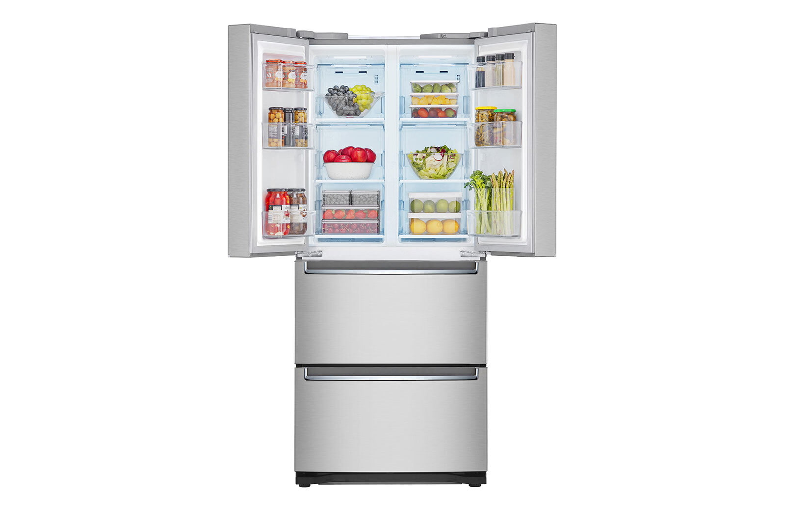 Lg LRKNS1400V 14.3 Cu. Ft. Kimchi/Specialty Food French Door Refrigerator