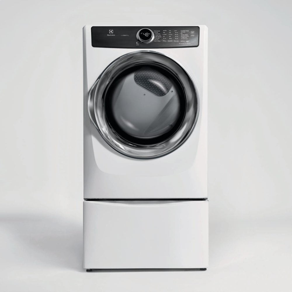 Electrolux EFMG527UIW Front Load Perfect Steam™ Gas Dryer With Luxcare® Dry And Instant Refresh - 8.0 Cu. Ft.
