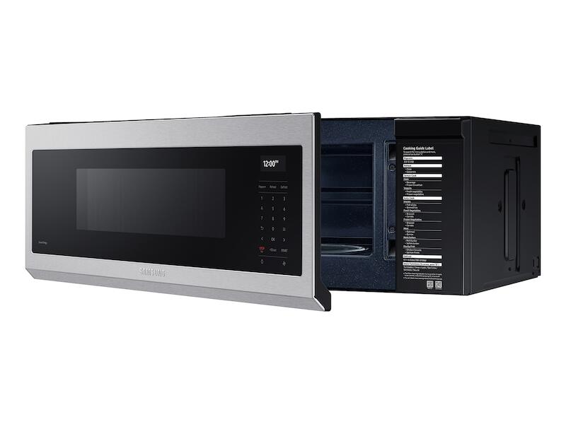 Samsung ME11A7710DS 1.1 Cu. Ft. Smart Slim Over-The-Range Microwave With 550 Cfm Hood Ventilation, Wi-Fi & Voice Control In Stainless Steel