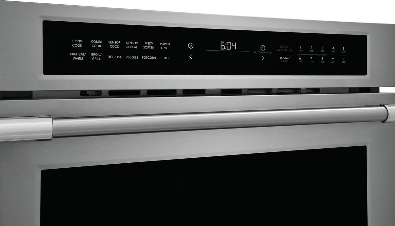 Frigidaire PMBD3080AF Frigidaire Professional 30" Built-In Convection Microwave Oven With Drop-Down Door