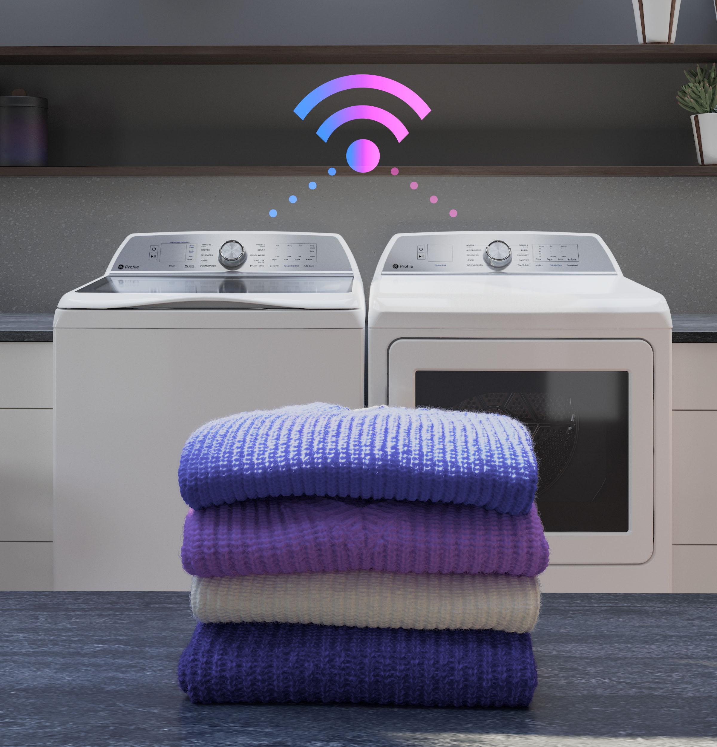 Ge Appliances PTD90GBPTDG Ge Profile™ 7.3 Cu. Ft. Capacity Smart Gas Dryer With Fabric Refresh
