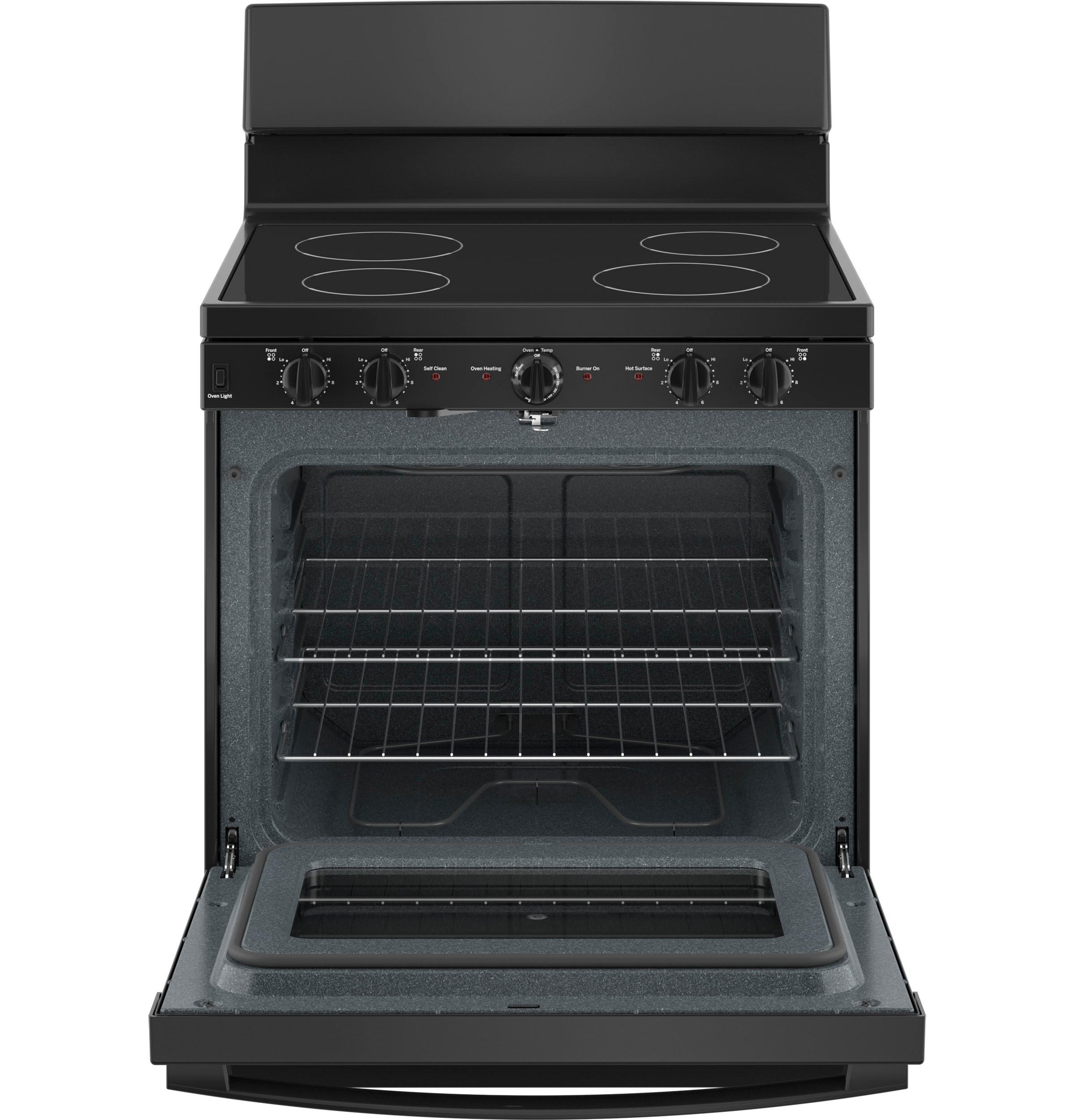 Ge Appliances JB480DTBB Ge 30" Free-Standing Electric Radiant Smooth Cooktop Range
