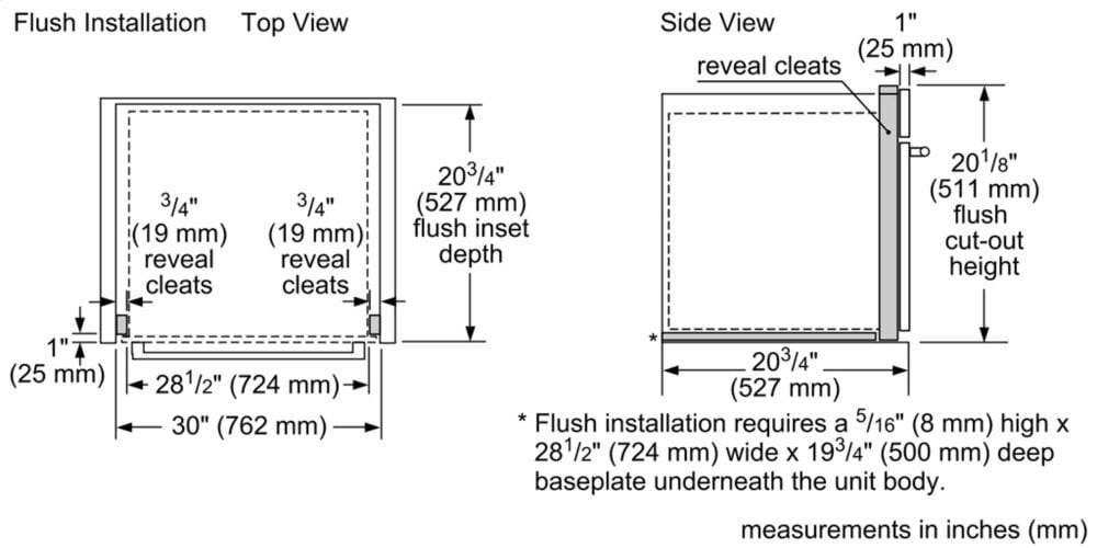 Thermador MB30WS 30-Inch Masterpiece® Built-In Microwave