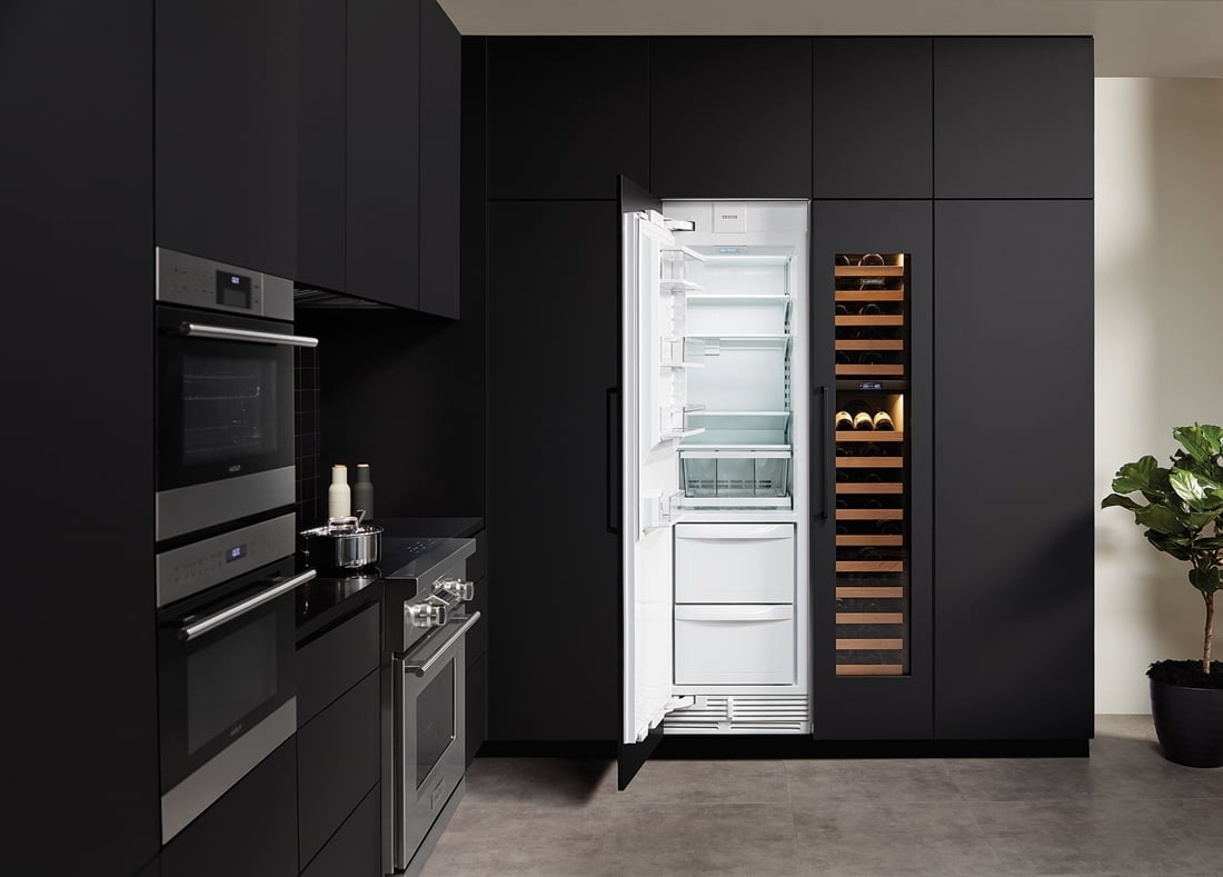 Sub-Zero IC24CLH 24" Designer Column Refrigerator/Freezer - Panel Ready