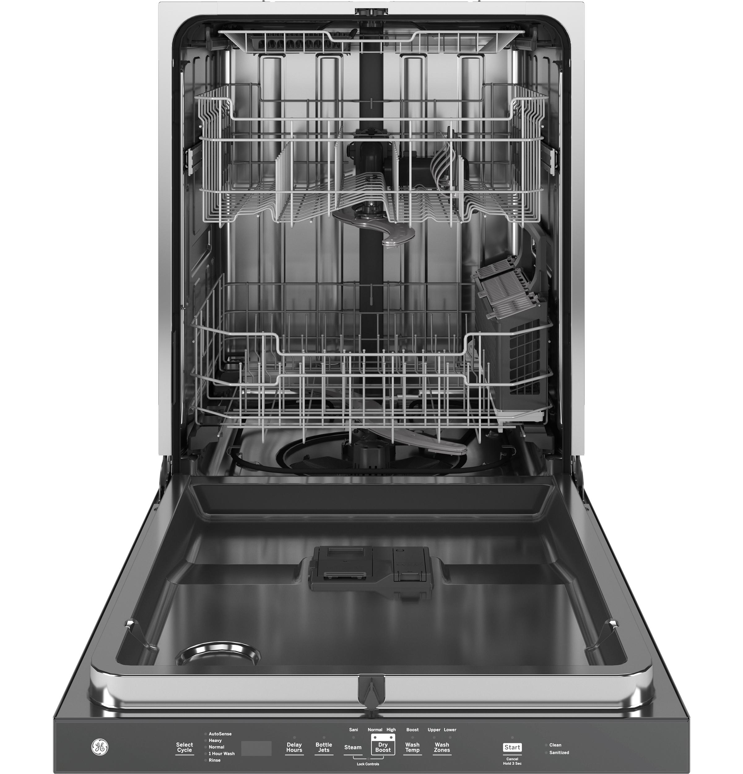 Ge Appliances GDP670SGVWW Ge® Top Control With Stainless Steel Interior Dishwasher With Sanitize Cycle