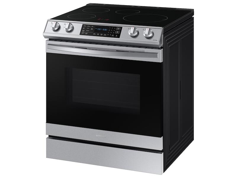 Samsung NE63B8611SS 6.3 Cu. Ft. Smart Instant Heat Induction Slide-In Range With Air Fry & Convection+ In Stainless Steel