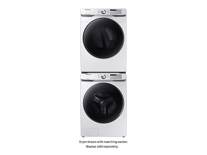 Samsung DVG45R6100W 7.5 Cu. Ft. Gas Dryer With Steam Sanitize+ In White