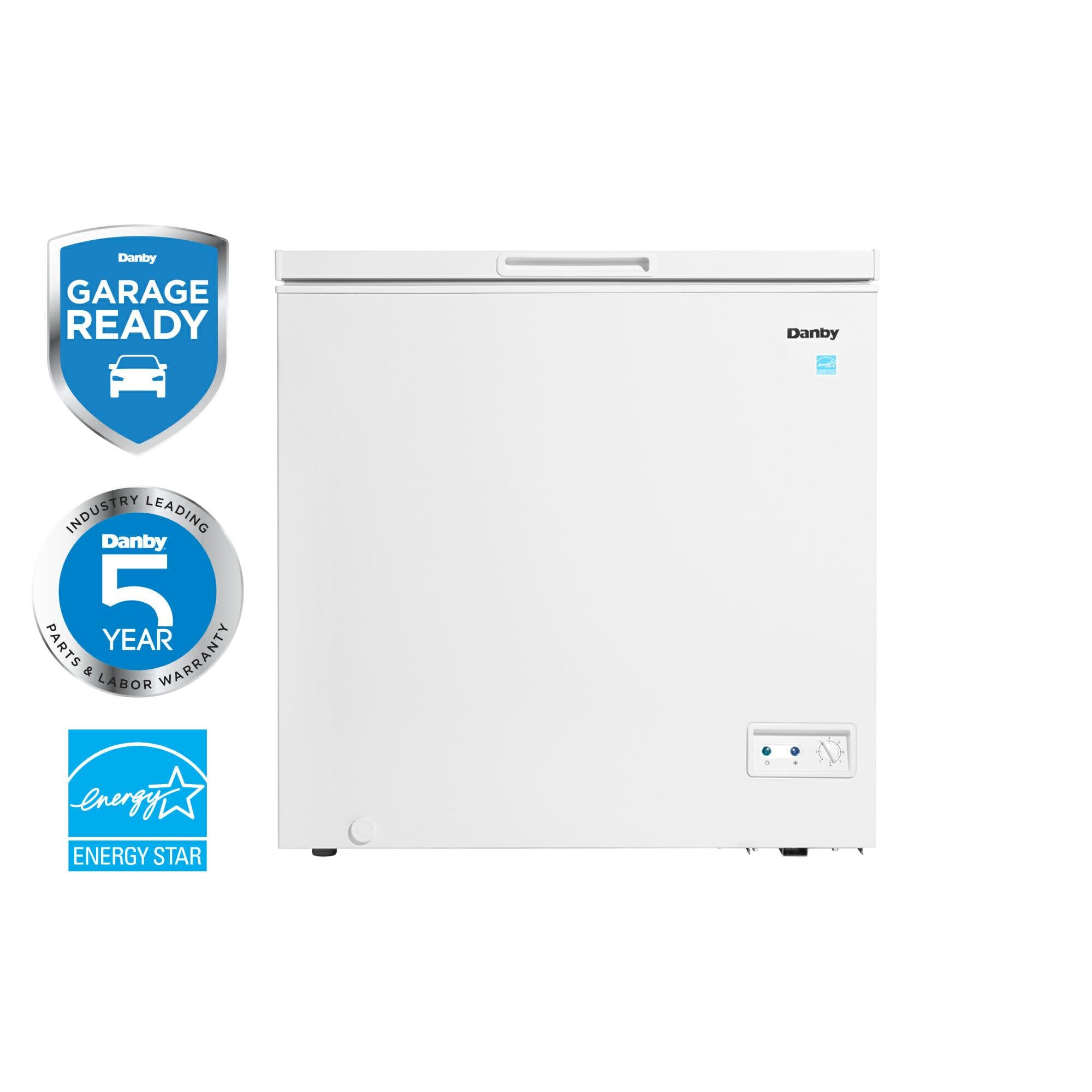 Danby DCF070A5WDB Danby 7.0 Cu. Ft. Square Model Chest Freezer