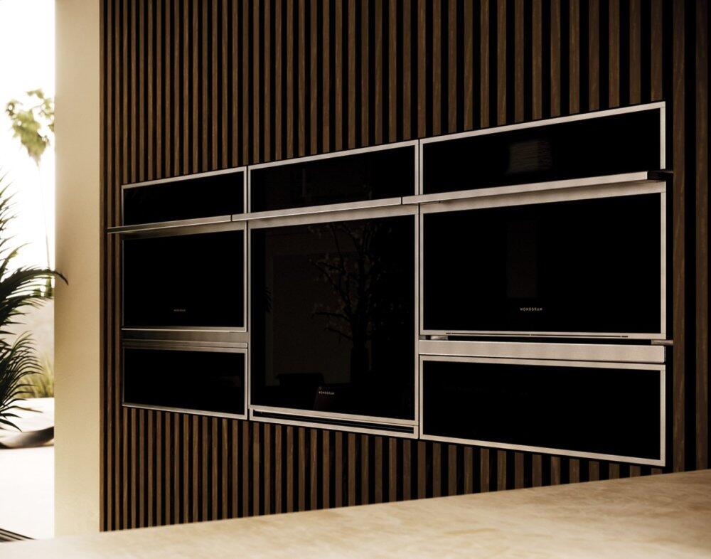 Monogram ZTSX1DSSNSS Monogram 30" Smart Electric Convection Single Wall Oven Minimalist Collection