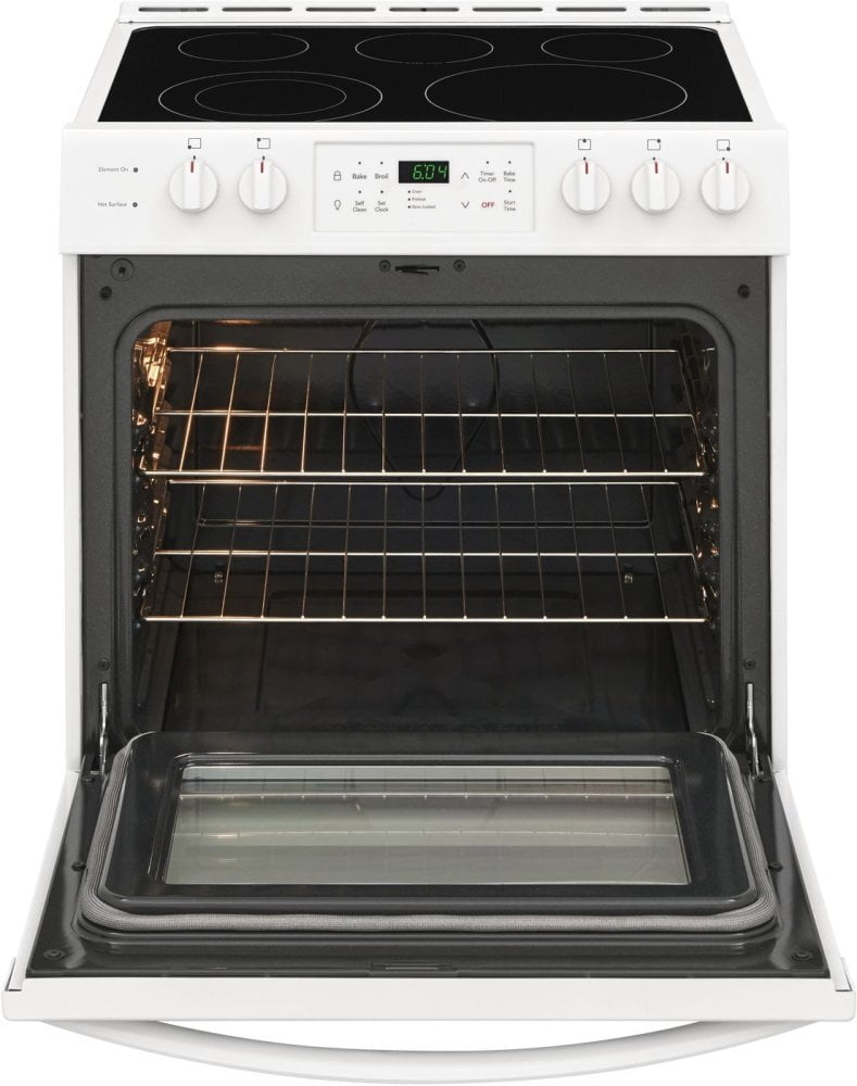 Frigidaire FFEH3054UW Frigidaire 30'' Front Control Freestanding Electric Range