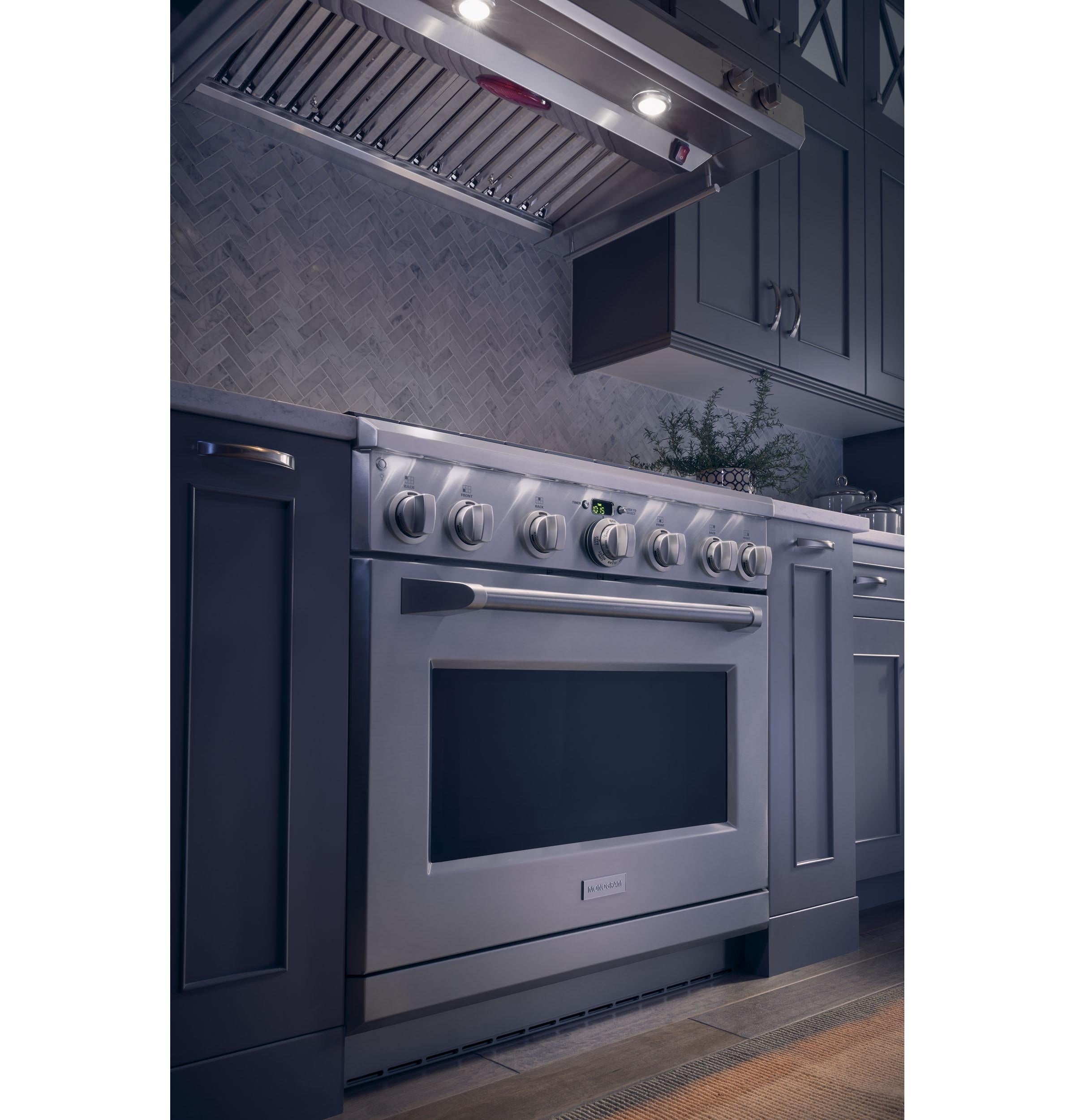 Monogram ZV48SSJSS Monogram 48" Stainless Steel Professional Hood