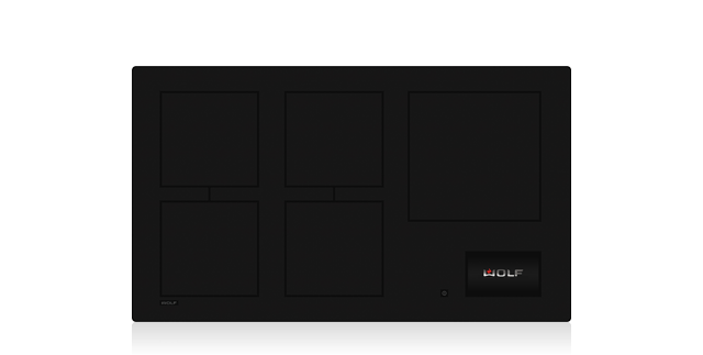 Wolf CI36560CB 36" Contemporary Induction Cooktop